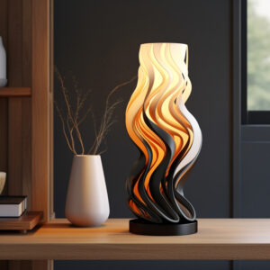 3d modern lamp